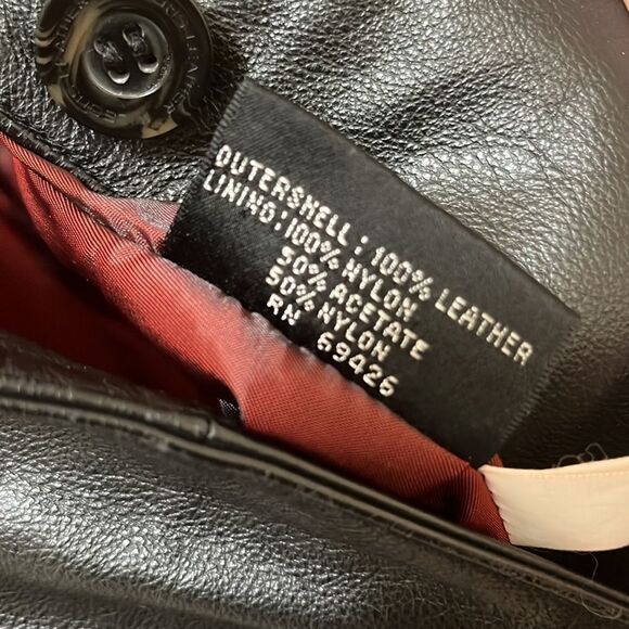 Wilson’s Black Leather Jacket - Picture 6 of 7